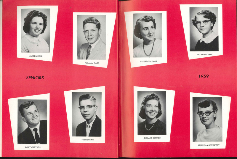 Big Walnut High School Yearbook. 1959: The Flame (12)