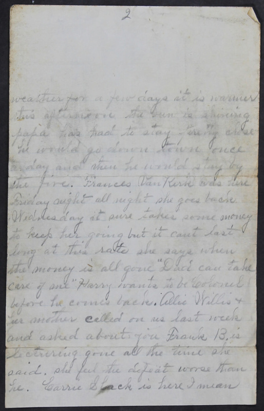 Charlie C. Bricker World War I Letters (p. 122)