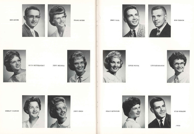 Big Walnut High School Yearbook. 1962: The Flame (14)