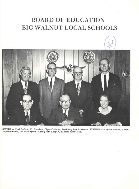 Big Walnut Schools. 1970-1971, Kaleidoscope (p. 3)