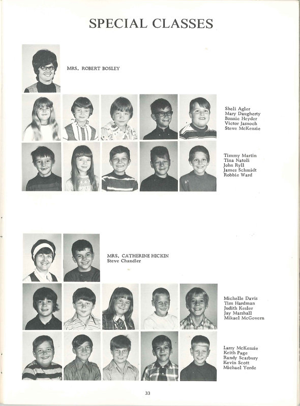 BWElementary Schools. Nineteen Hundred Seventy 0ne-Two. Galena, Harlem, Sunbury, Middle School. (p. 34)