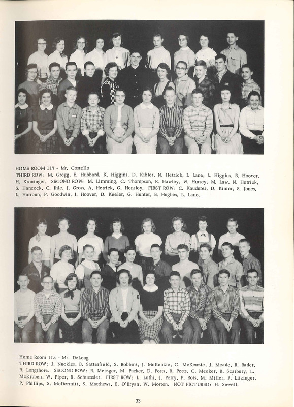 Big Walnut High School Yearbook. 1957: The Flame  (36)