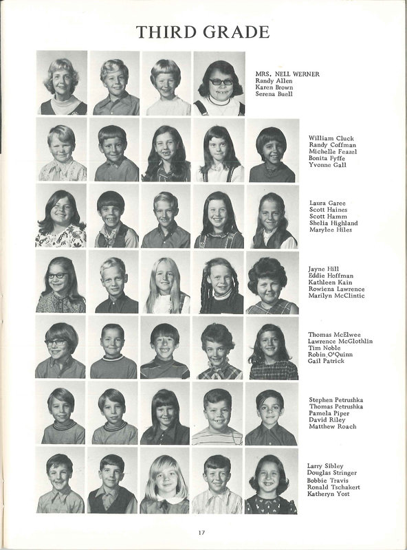 BWElementary Schools. Nineteen Hundred Seventy 0ne-Two. Galena, Harlem, Sunbury, Middle School. (p. 18)