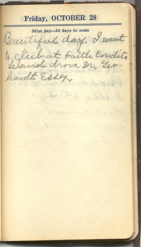 Roberta Hopkins' Diary 1927 (p. 307)