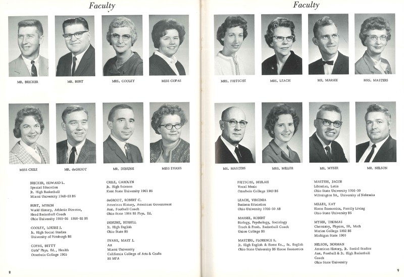 Big Walnut High School Year Book. 1966:The Flame(7)