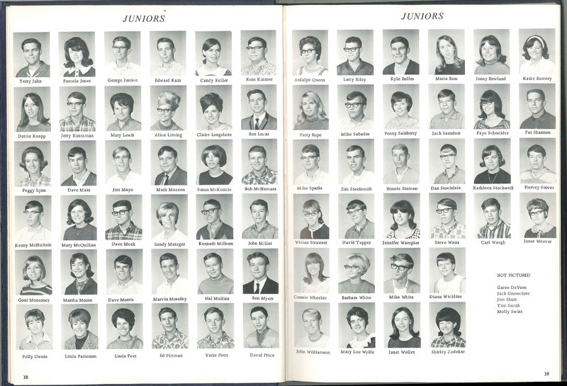 Big Walnut High School Yearbook. 1968: The Flame (p.22)