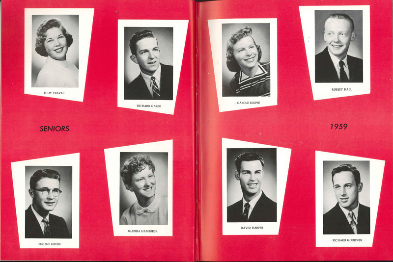 Big Walnut High School Yearbook. 1959: The Flame (14)