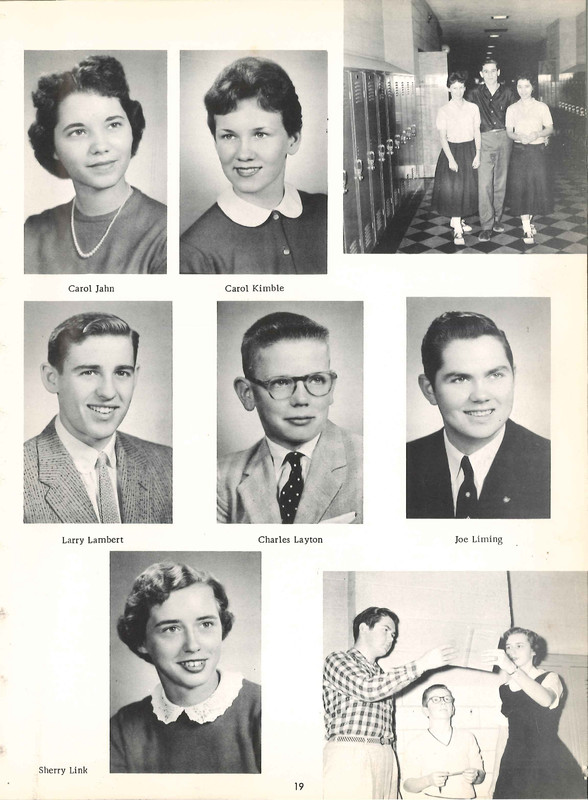 Big Walnut High School Yearbook. 1957: The Flame  (22)