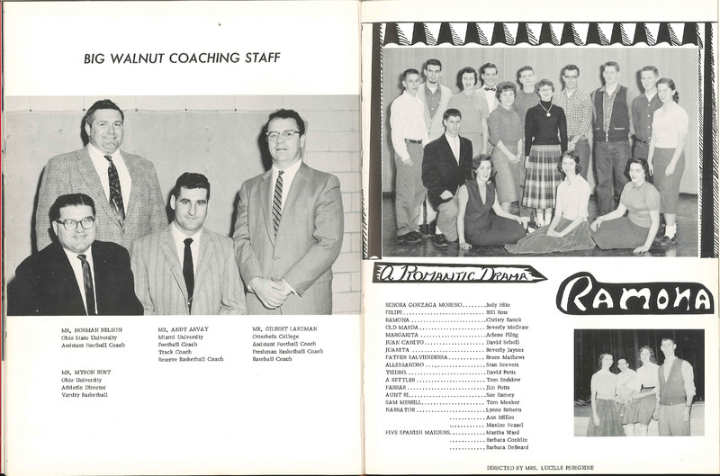 Big Walnut High School Yearbook. 1959: The Flame (34)