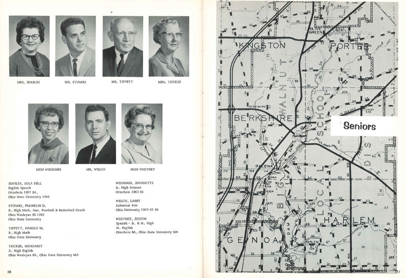 Big Walnut High School Yearbook. 1965: The Flame (p. 8)