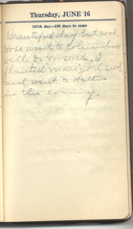 Roberta Hopkins' Diary 1927 (p. 173)