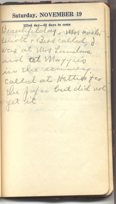 Roberta Hopkins' Diary 1927 (p. 329)