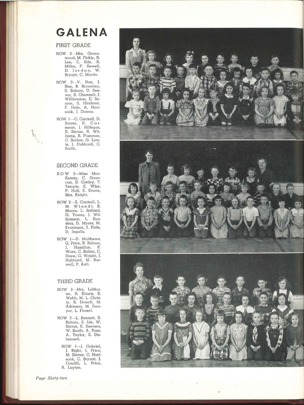 Big Walnut High School Yearbook. 1952: The Flame (p. 65)