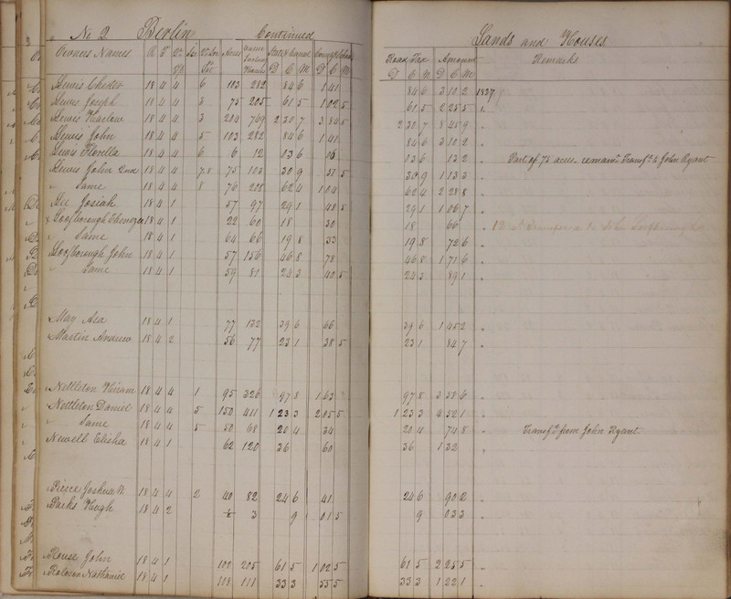 Delaware County Tax Duplicate 1827 (p. 24)