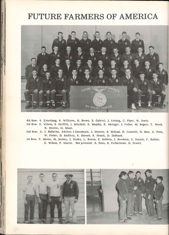 Big Walnut High School Yearbook. 1955: The Flame (p. 30)