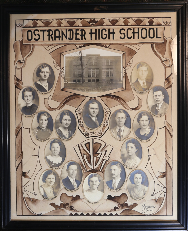 Ostrander High School Class of 1934