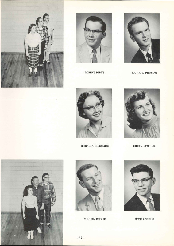 Big Walnut High School Yearbook. 1958: The Flame (60)