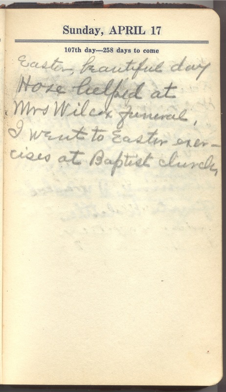 Roberta Hopkins' Diary 1927 (p. 113)