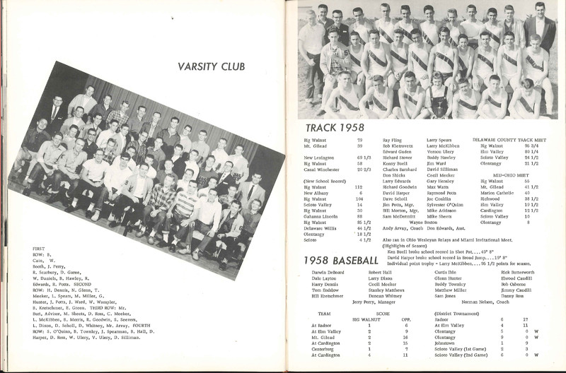 Big Walnut High School Yearbook. 1959: The Flame (37)