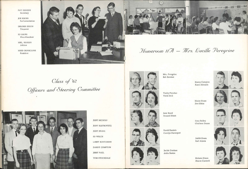 Big Walnut High School Yearbook. 1961: The Flame (p. 19)