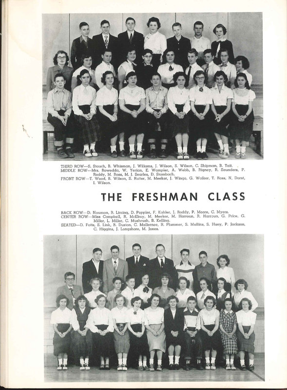 Big Walnut High School Yearbook. 1952: The Flame (p. 39)