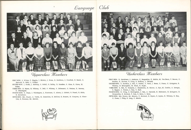 Big Walnut High School Yearbook. 1961: The Flame (p. 44)