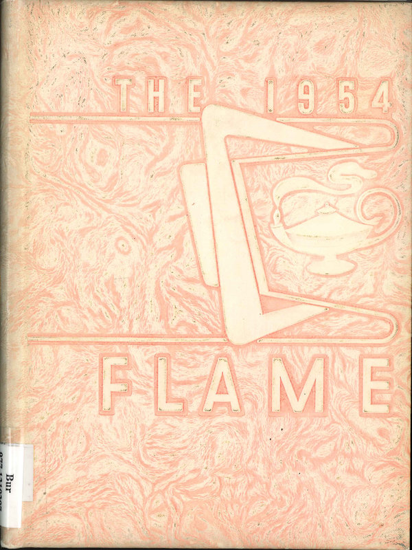 Big Walnut High School Yearbook. 1954: The Flame (p. 1)