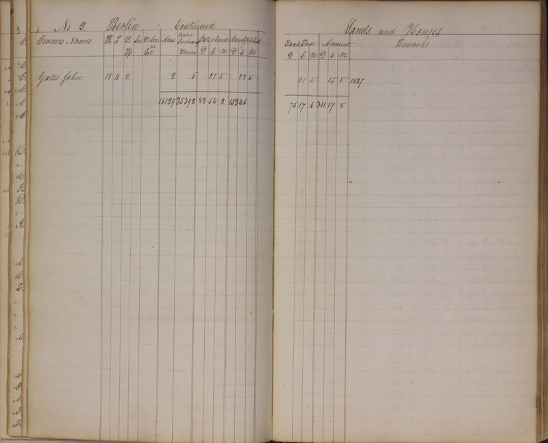 Delaware County Tax Duplicate 1827 (p. 26)