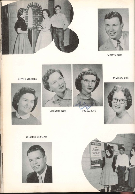 Big Walnut High School Yearbook. 1955: The Flame (p. 26)