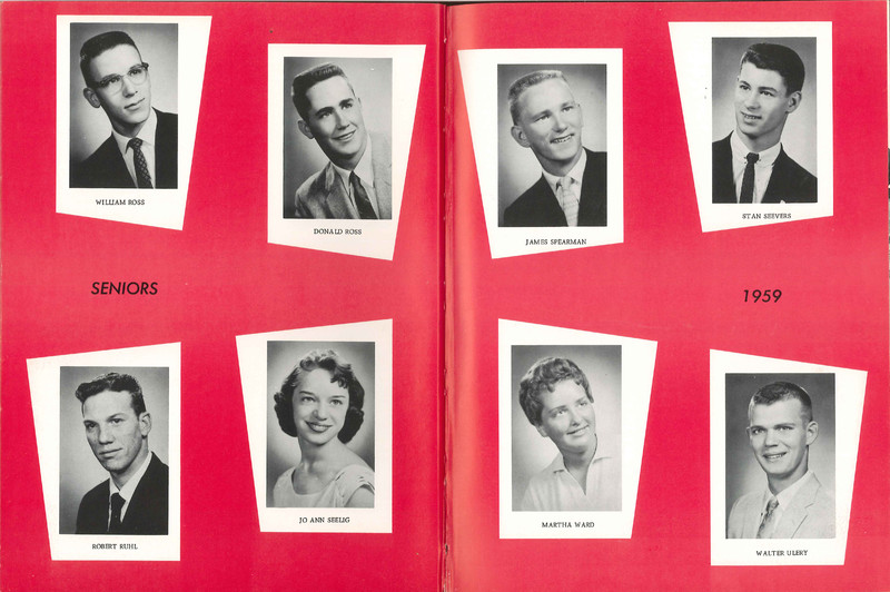 Big Walnut High School Yearbook. 1959: The Flame (18)