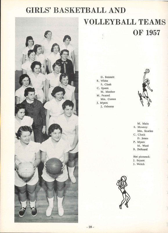 Big Walnut High School Yearbook. 1958: The Flame (31)