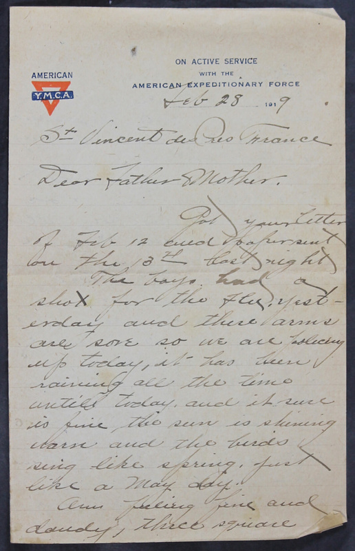 Charlie C. Bricker World War I Letters (p. 128)