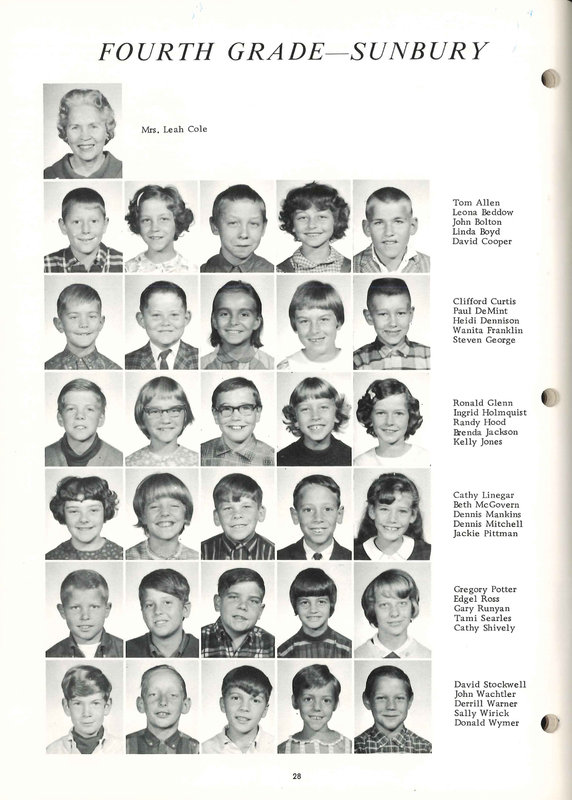 Big Walnut Elementary Schools, 1968. (p. 30)