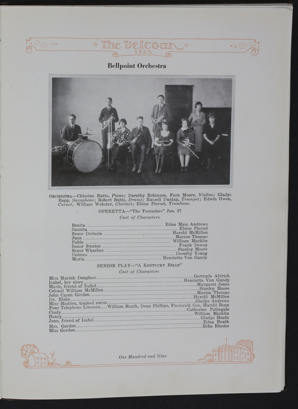 The Delcoan 1925. The annual yearbook of the twelve centralized schools of Delaware County (p. 113)