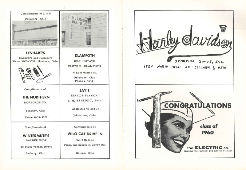 Big Walnut High School Yearbook. 1960: The Flame (p. 69)