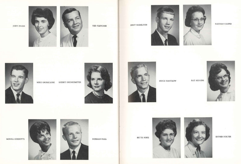 Big Walnut High School Yearbook. 1962: The Flame (12)