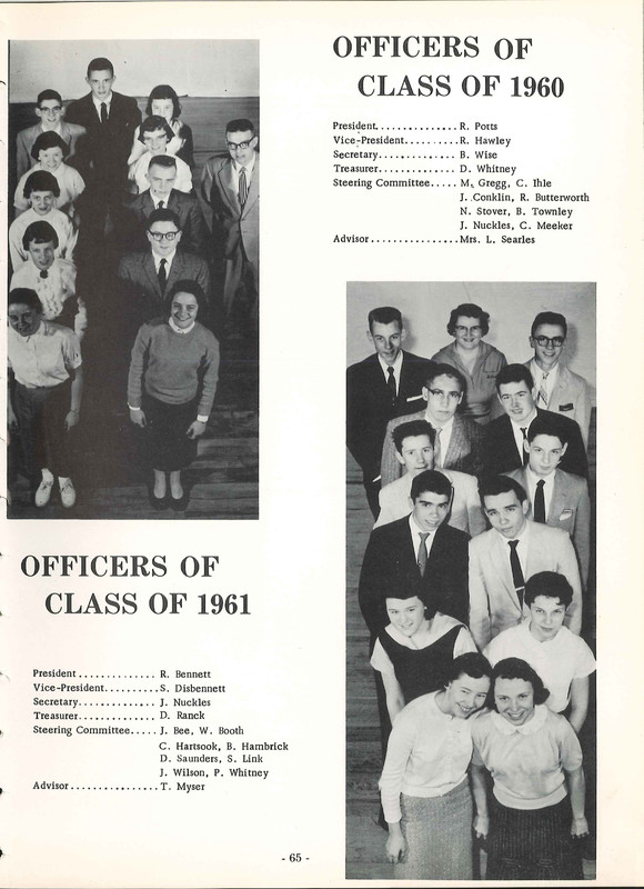 Big Walnut High School Yearbook. 1958: The Flame (68)