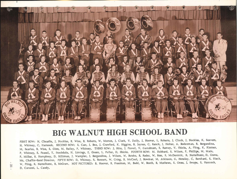 Big Walnut High School Yearbook. 1958: The Flame (34)