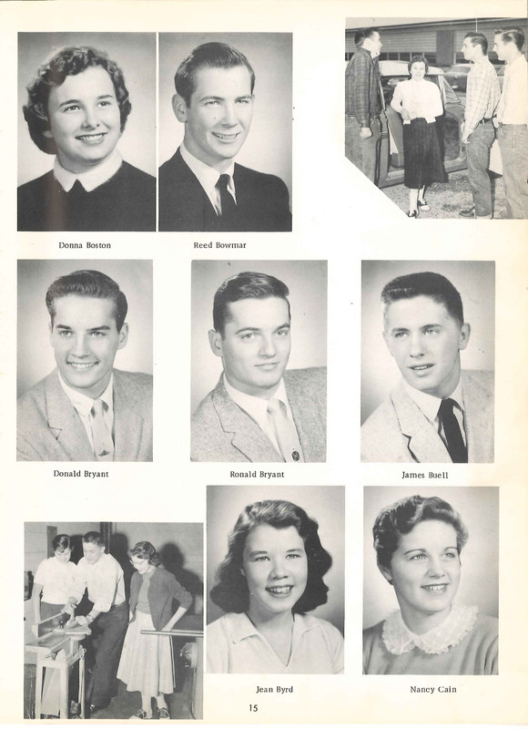 Big Walnut High School Yearbook. 1957: The Flame  (18)