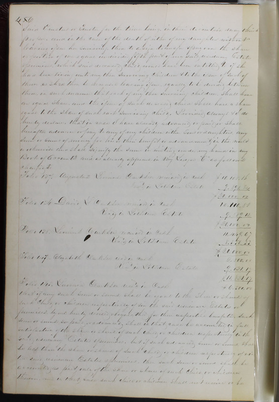 Delaware County Ohio Will Records Vol. 2 1835-1850 (p. 499)