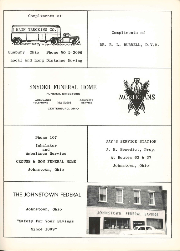 Big Walnut High School Yearbook. 1957: The Flame  (91)