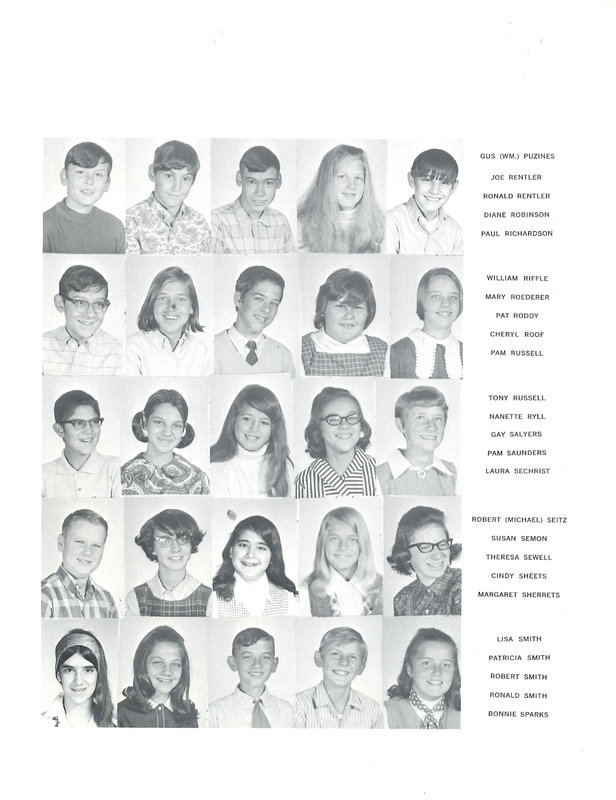 Big Walnut Middle School. 1969-1970, Kaleidoscope (p.17)