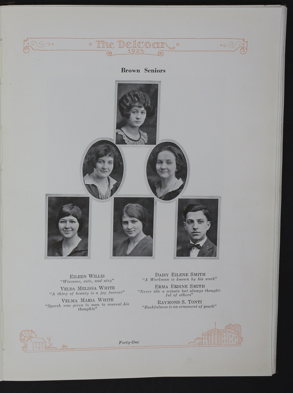 The Delcoan 1925. The annual yearbook of the twelve centralized schools of Delaware County (p. 45)