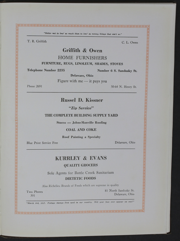 The Delcoan 1925. The annual yearbook of the twelve centralized schools of Delaware County (p. 149)