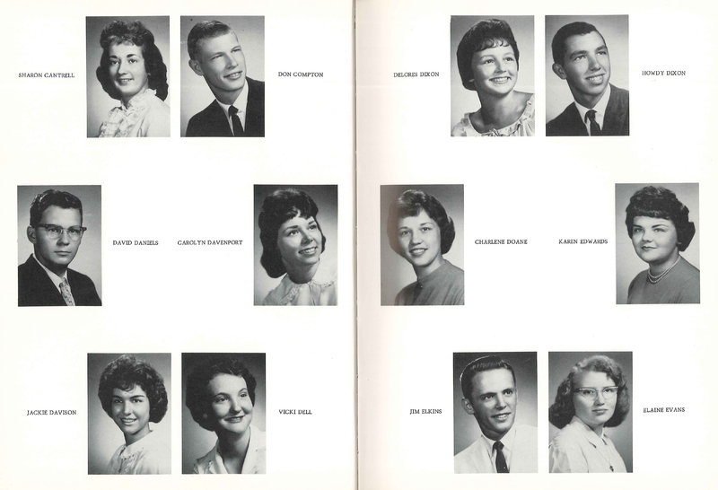 Big Walnut High School Yearbook. 1962: The Flame (11)