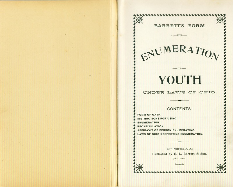 Harlem Township Enumeration of Youth Sub-District 2, July 25th, 1896 (p. 2)