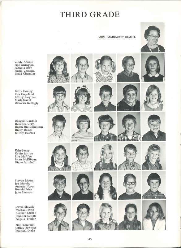 BWElementary Schools. Nineteen Hundred Seventy 0ne-Two. Galena, Harlem, Sunbury, Middle School. (p. 41)