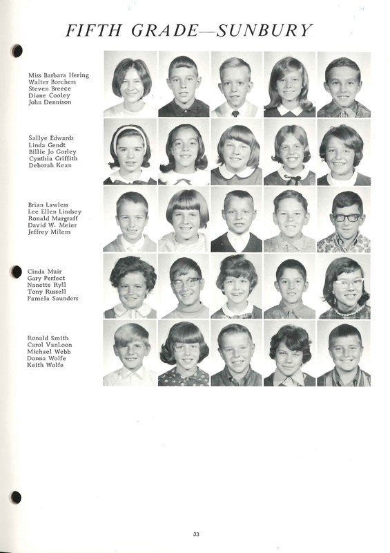 Big Walnut Elementary Schools, 1968. (p. 35)