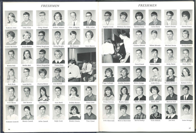 Big Walnut High School Yearbook. 1968: The Flame (p.26)