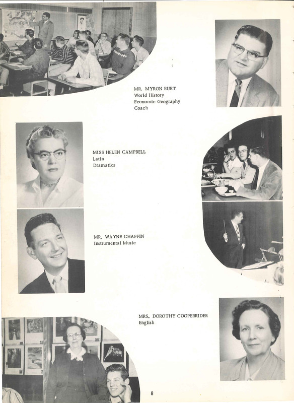 Big Walnut High School Yearbook. 1957: The Flame  (11)